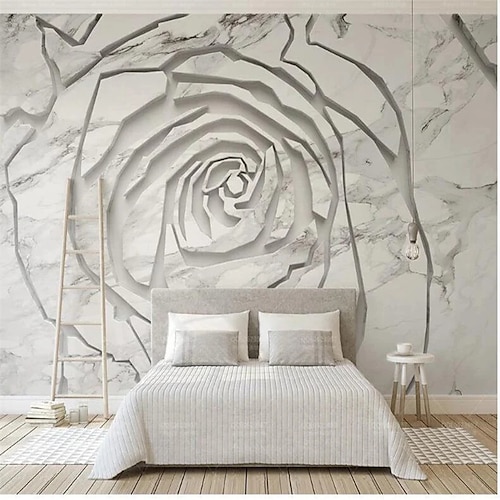 

Papel de parede floral 3d mural de revestimento de parede adesivo descasca e cola removível pvc/vinil material autoadesivo/adesivo decoração de parede necessária para sala de estar cozinha banheiro