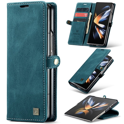 

téléphone Coque Pour Samsung Galaxy Z Fold 5 Z Fold 4 Avec Support Protection complète du corps Antichoc ABS PC