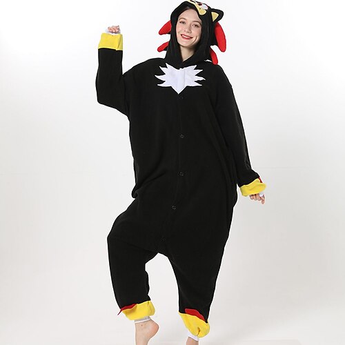 

Adults' Kigurumi Pajamas Nightwear Onesie Pajamas Monster Animal Animal Onesie Pajamas Cute Polar Fleece Terylene Cosplay For Men's Women's Animal Sleepwear Cartoon