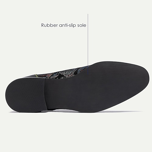 Oxford-Schnürschuhe für Herren aus Jacquardgewebe mit Blumenmuster und Lederakzenten – elegante und stilvolle Abendschuhe für besondere Anlässe