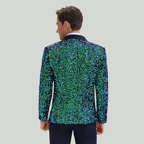 Beokeuioe Veste de costume pour homme avec imprimé losange - Blazer pour bal de fin d'année Beokeuioe Veste de costume pour homme avec imprimé losange - Blazer pour bal de fin d'année