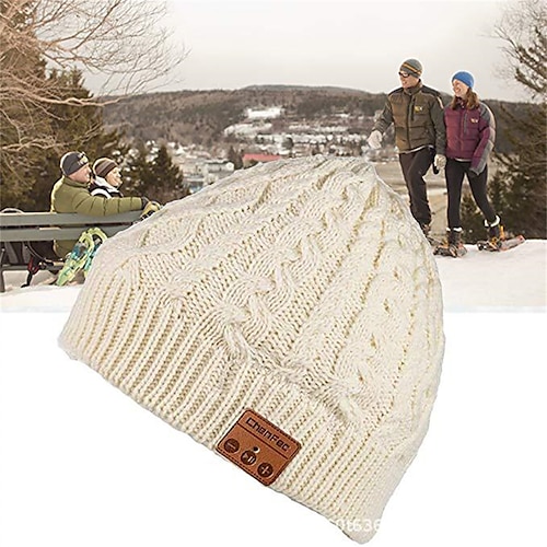 

Kabellose Beanie-Mütze für den Außenbereich, Schneesport, kabellos, smart, warm, Boutique-Mütze, perfektes Geburtstags-Weihnachtsgeschenk für Jungen und Mädchen