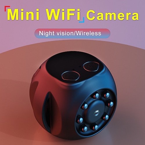 

2023 New WK10 Mini Camera WiFi Night Vision Small Secret Cameras Espion Recorder Motion Activated HD Wireless Security Cam