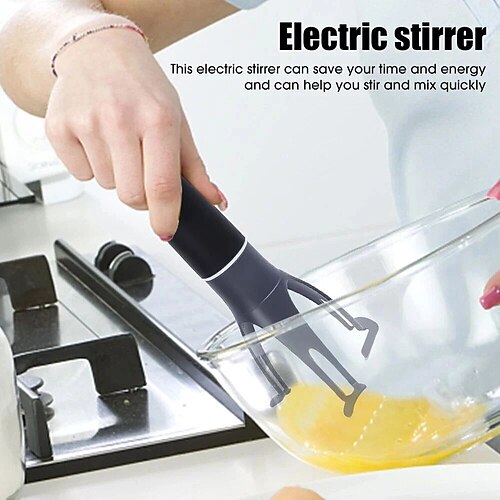 Electric Automatic Stirrer 3 Speed Egg Beater Stick Blender Sauces