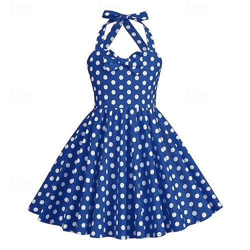 1950s Retro Vintage Rockabilly Dress Swing Dress Polka dots Fancy Dress Girls' Carnival Masquerade Daily Wear Bachelorette Party Kid's Dress 2026 - $47.99 1950s Retro Vintage Rockabilly Dress Swing Dress Polka dots Fancy Dress Girls' Carnival Masquerade Daily Wear Bachelorette Party Kid's Dress 2026 - $47.99