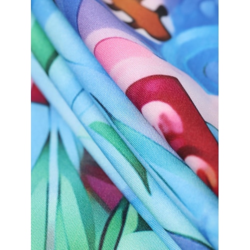  Ανδρικά Φλοράλ 3D Εκτύπωση Πουκάμισο Πουκάμισο με κουμπιά Μακρυμάνικο Καλλιτεχνικό Καθημερινά Ρούχα Εξόδου Φθινόπωρο & Χειμώνας Απορρίπτω Στάμπα Κουμπί-Κάτω Κίτρινο Μπλε Ρουά Θαλασσί Βυσσινί Πορτοκαλί