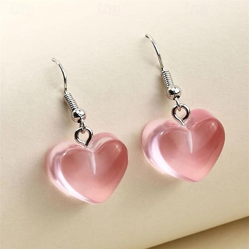 1 Par Pendientes colgantes For Mujer Regalo Cita Cumpleaños Legierung Lujoso De moda