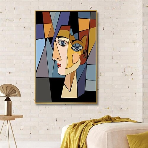 2026年 ストリートアート油絵手描きの人物画テクスチャキャンバス