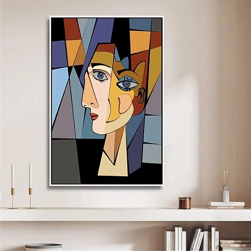 2026年 ストリートアート油絵手描きの人物画テクスチャキャンバス