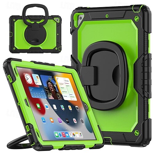 Custodia Universale Per IPad 5ª-9ª Gen, Mini, Air, Pro 9.7 - Antishock Con Supporto Rotante 360°