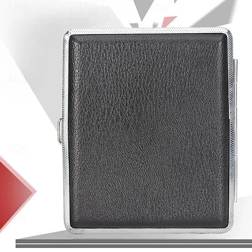 leather cigarette case for 100s Purse Holder - CA3319 Our convenient leather pouch keeps your cigarettes and lighter neatly and handy My first 100 cigarette case