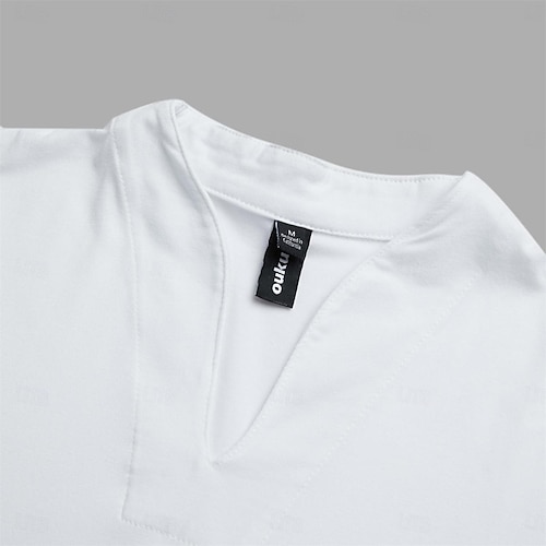  Herren T Shirt Kurzarm V Ausschnitt Sommer Einfach Sport Mode Leicht Klassicher Stil Urlaub Lässig Ferien Schwarz Weiß Rosa Top T-Shirt für Herren