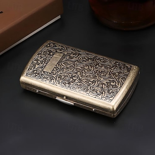 business card cigarette case Small Pocket Cigarette Case Metal or Credit Card Wallet