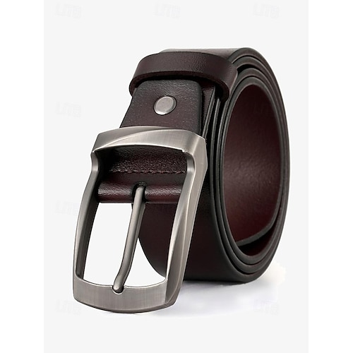  Homme Noir Marron Cuir véritable Mode du quotidien Vêtement décontracté