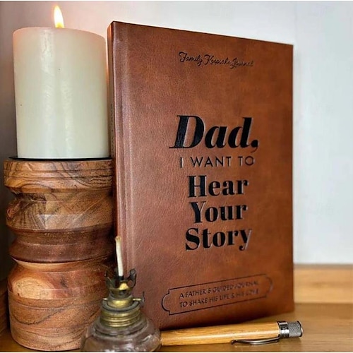 

Dad I Want to Hear Your Story Heirloom Edition A Father's Guided Journal To Share His Life & His Love Heirloom Edition Gift for Family (Brown Type is Hardcover,Other Types are Paperback)