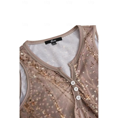  Damen Mini Kleid Petite Kleid T-Shirt Kleid Tee Kleid Sommerkleid Freizeitmode Streetwear Outdoor Urlaub Lässige Reguläre Passform Ombre Floral Streifen Ärmellos