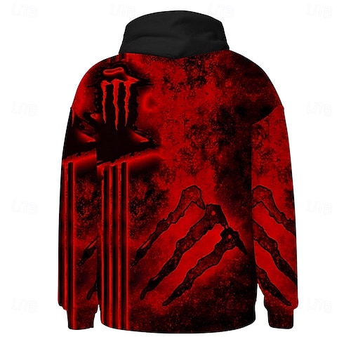 Men's Graphic Gothic Horror Hoodie Hoodies Sweatshirt Cool Long