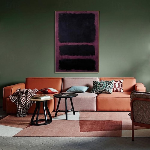  mark rothko tela decorazione da parete mark rothko fatto a mano mark rothko dipinto a mano arte astratta da parete riproduzione rothko pittura a olio pittura minimalista decorazione per la casa