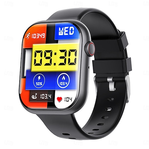 F70 Smartwatch Bluetooth Call Heart Rate and Temperature
