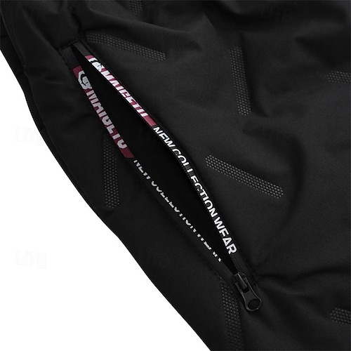  Herren Sherpa Fleecehosen Jogginghose Trainingshose Winterhose Hose Hosen Tasche Kordelzug Elastische Taille Glatt Komfort Atmungsaktiv Outdoor Täglich Ausgehen Modisch Casual / sportlich Schwarz