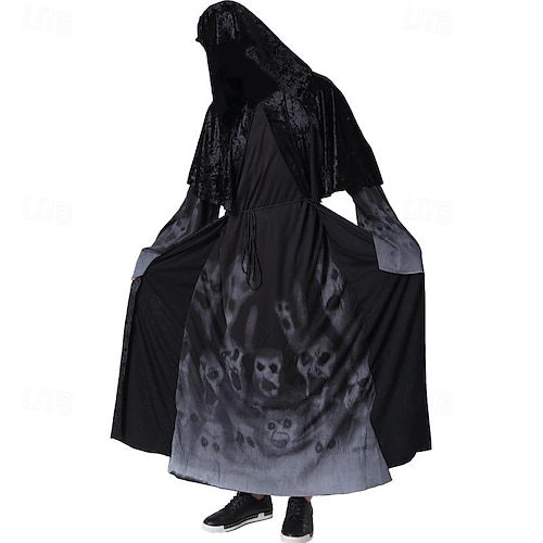  Smrtka Duch nevěsta předvečer Všech svatých Fancy kostým Halloween skupinové kostýmy pro páry Strašidelný kostým Dospělé Pro páry Pánské Dámské Karneval Plesová maškaráda Mardi Gras Výkon Párty
