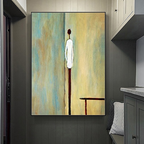  Oil Painting Handmade Hand Painted Wall Art Abstract Single Man Figure Home Decoration Decor Rolled Canvas No Frame Unstretched