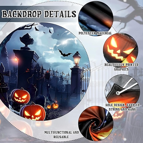  halloween dveřní dekorace venkovní halloween kryt garážových vrat duchové banner monstrum okno venku velké pozadí dekorace na dovolenou venkovní garážová vrata domácí nástěnné dekorace