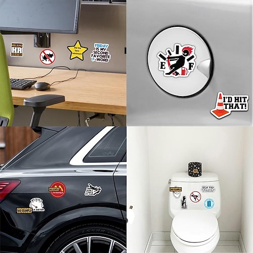 Star-W 100 Wasserdichte Vinyl-Aufkleber – Individuell Für Laptop, Auto, Skateboard, Flasche & Mehr – Bunte Mischung Ohne Duplikate Star-W 100 Wasserdichte Vinyl-Aufkleber – Individuell Für Laptop, Auto, Skateboard, Flasche & Mehr – Bunte Mischung Ohne Duplikate