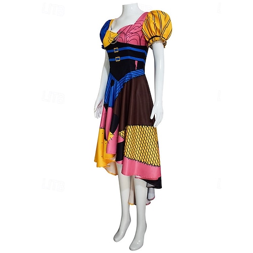 The Nightmare Before Christmas Sally Jack Skellington Halloween Group Couples Costumes Cosplay for Men's Women's Adults' Christmas Carnival Masquerade Event / Party Masquerade 2026
