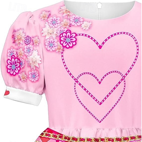  Discendenti L'ascesa del rosso Bambini Bridget Vestito Costume Cosplay Cosplay di film for Ragazze Bambini Giornata universale dell'infanzia Capodanno Mascherata Abbigliamento Quotidiano