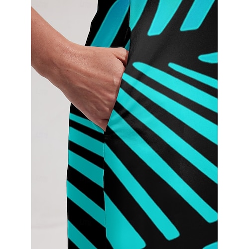  Pentru femei rochie de golf Albastru Fără manșon Vestimenta Golf Doamnelor Haine Ținute Poartă Îmbrăcăminte