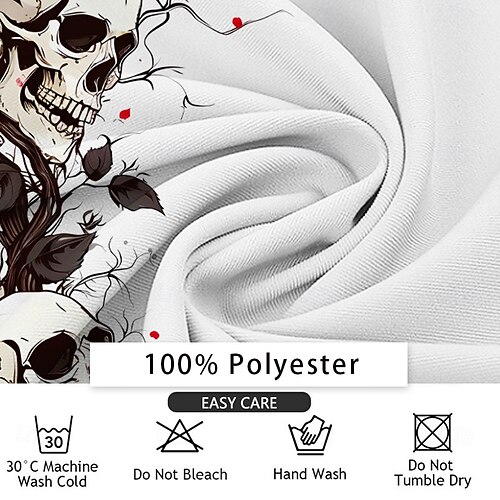 3D Totenkopf T-Shirt Unisex - Atmungsaktiv, Leicht, Mit Enger Passform, In Verschiedenen Größen