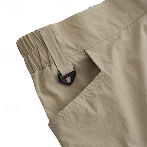  Herr Taktiska shorts Cargo-shorts Ficka med blixtlås Slät Vattentät Andningsfunktion Utomhus Dagligen Utekväll Mode Ledigt Svart Grön