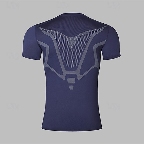 Hombre Camiseta Compresión Camisa atlética Camisa de gimnasia