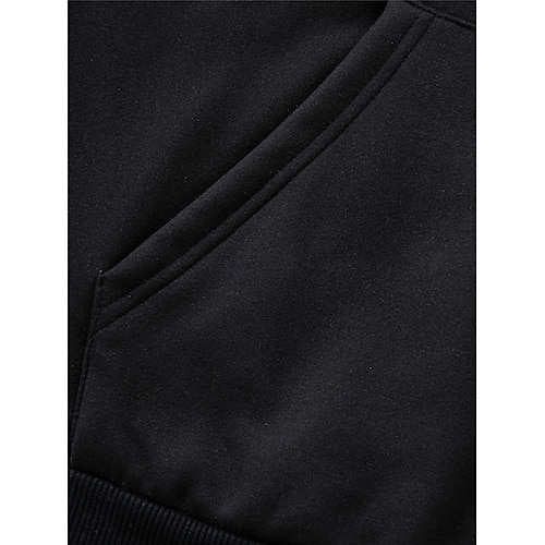  damska bluza z kapturem polar zwierzęcy napis ulica codzienna kieszeń nadruk swobodna wygodna bluza z kapturem długi rękaw mikroelastyczna jesień zima jesień&zimowy komfort oddychająca miękka