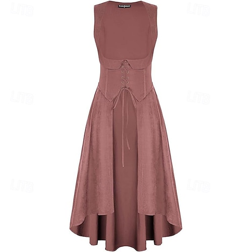 Medieval Renaissance Cocktail Dress Cosplay Costume Prom Dresses Viking Outlander Fancy Dress Women's Celtic Pirate Fantasy Masquerade LARP Ren Faire Festival Adults' Dress 2026 - 28.99 Medieval Renaissance Cocktail Dress Cosplay Costume Prom Dresses Viking Outlander Fancy Dress Women's Celtic Pirate Fantasy Masquerade LARP Ren Faire Festival Adults' Dress 2026 - 28.99