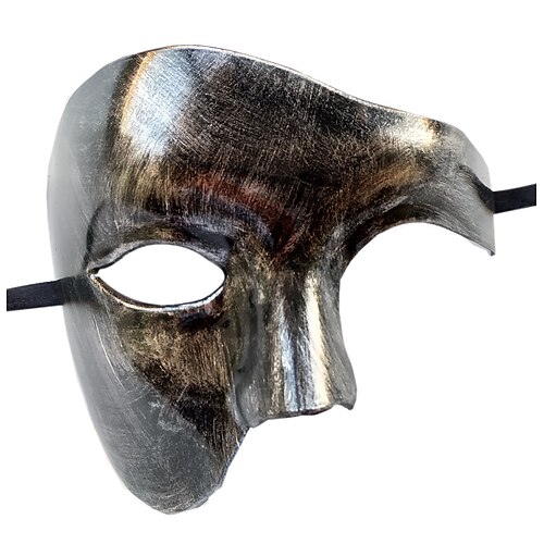 Il fantasma dell'opera Maschera Maschera veneziana Maschera occhi Per adulto Per uomo Per donna Costume sexy Feste Halloween Carnevale martedì grasso 