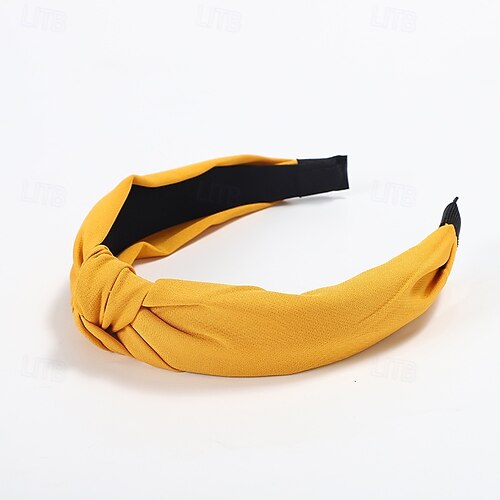 Non Slip Wide Headbands for Women Hair Accessories Bohemian Knitted Hairband Women main image 4