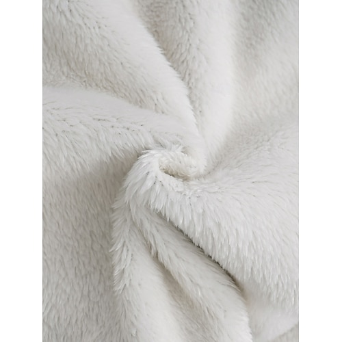  Dámské 2 teplákové soupravy fleece podšívka teplákové soupravy vršek a kalhoty dopis teplé pohodlné měkké domácí každodenní postel fleece teplé prodyšné kulatý výstřih dlouhý rukáv pulovr kalhoty