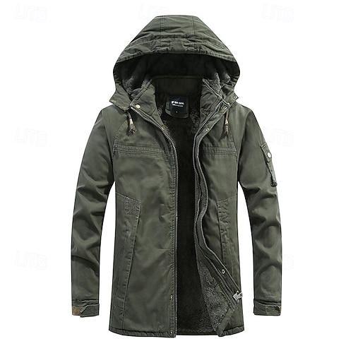 Pisexur Vestes pour Hommes Manteaux Confortables pour Hommes Mode Décontractée Couleur Unie à Capuche Manches Longues Fermeture Éclair Poche Manteau/vestes Orange,P