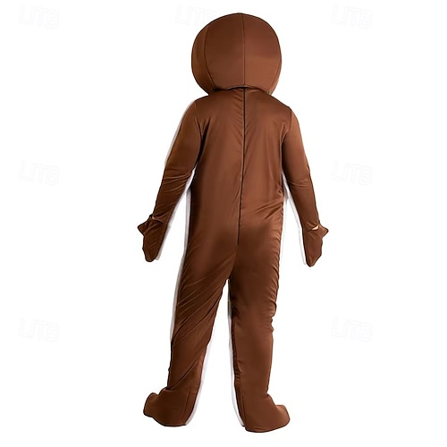  Om de turtă dulce Salopetă Costume Cosplay Onesies Bărbați Pentru femei Crăciun Ajunul Craciunului Crăciun Costum Cosplay Adulți Crăciun Petrecere Costum