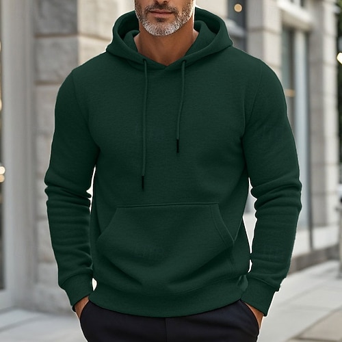 Felpa Con Cappuccio Da Pesca Verde Chiaro – Logo Grande Nero – Alta Qualità Fino A 6XL