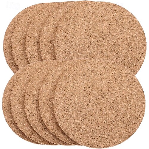 Sottobicchieri Con Base Sughero Set Di 6 Sottobicchieri Rotondi In Ceramica Assorbente Con Base In Sottobicchieri Assorbenti