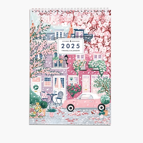 

2025 Calendar, Travel Wall Calendar