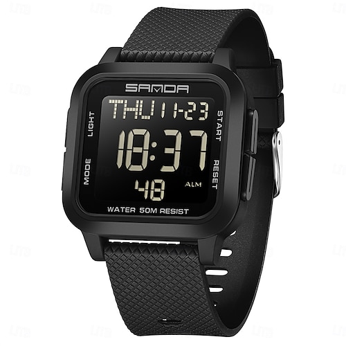 OFNS Luxury G Style Orologi Da Uomo 50M Impermeabile Multifunzionale Sportivo Militare Al Quarzo Orologio Da Polso Digitale A LED Da Uomo - Foto 5