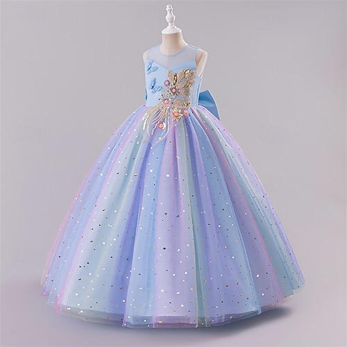 blue empire line dress GLS Empire Waist Long Prom Dress - Red - XS main image 1