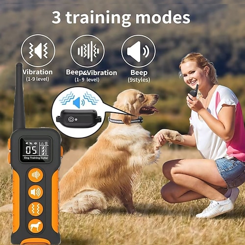 amazfit gts vibration einstellen Hundehalsband mit Vibration und Piepton Fernbedienung main image 0