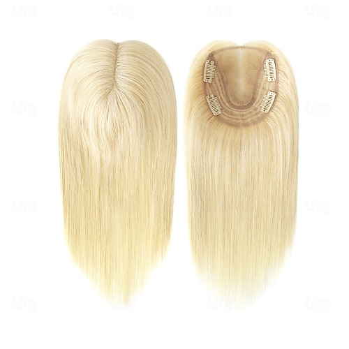 Toppers for WomenTop Hairpieces 100% Real Human Hair with  display picture 2