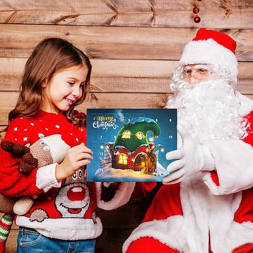  Χριστουγεννιάτικα Βραχιόλια Ημερολογίου Advent 2025 για Κορίτσια 24 Ημέρες Αντίστροφης Μέτρησης Χριστουγέννων DIY Σύνολο Κατασκευής Κοσμημάτων Δώρο 22 Χάντρες Γοητείας 2 Βραχιόλια για Παιδιά Έφηβες