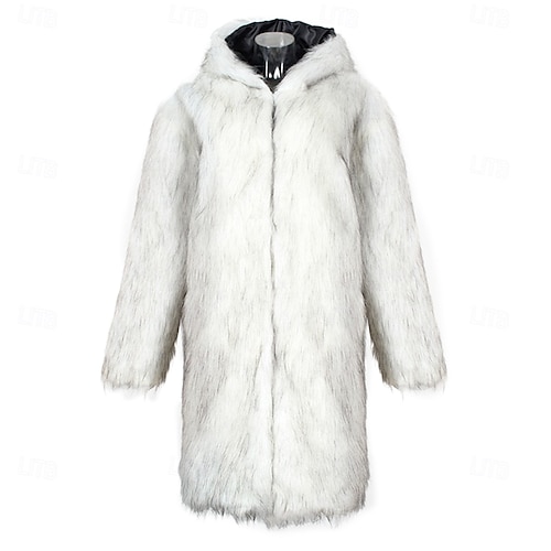 Per uomo Giacca invernale Giacca in pile Pelliccia sintetica